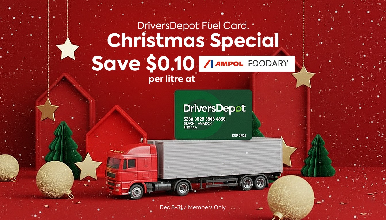 Christmas Special - Save $0.10 per litre at AMPOL FOODARY, Dec 8-31, Members only